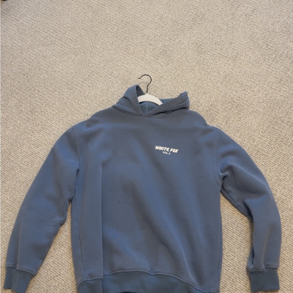 White Fox Hoodie S/M